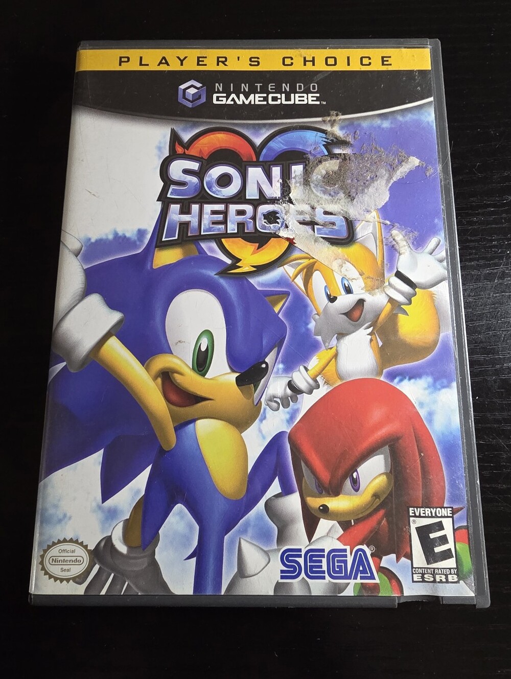 Case Only- Sonic Heroes Nintendo Gamecube